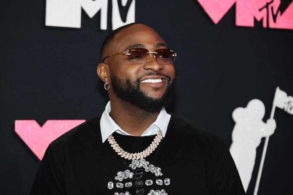 Davido on MTV red carpet
